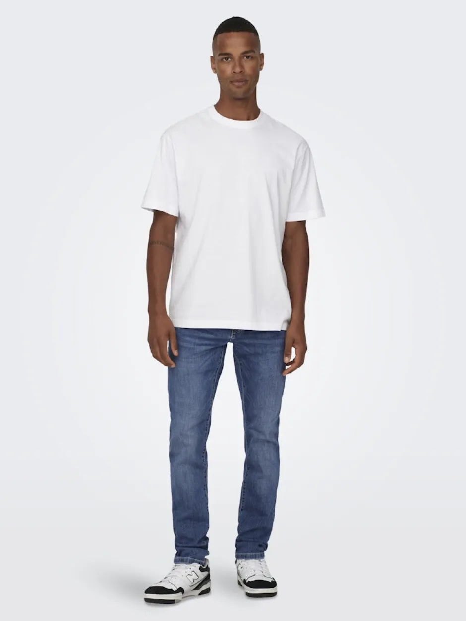 miesten farkut ONSWEFT REG. MB 6755 DNM NOOS H,>Only and Sons Hot