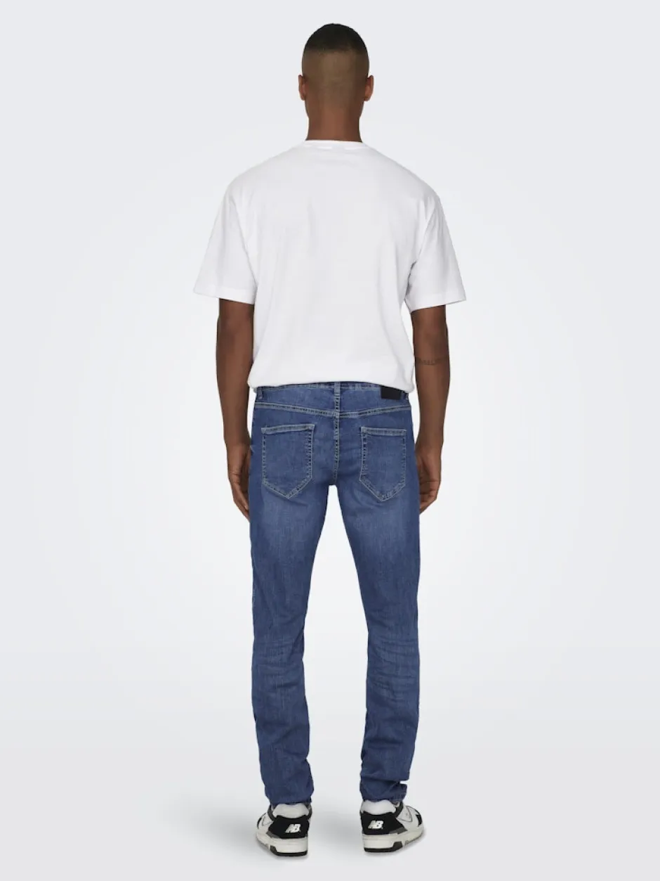 miesten farkut ONSWEFT REG. MB 6755 DNM NOOS H,>Only and Sons Hot