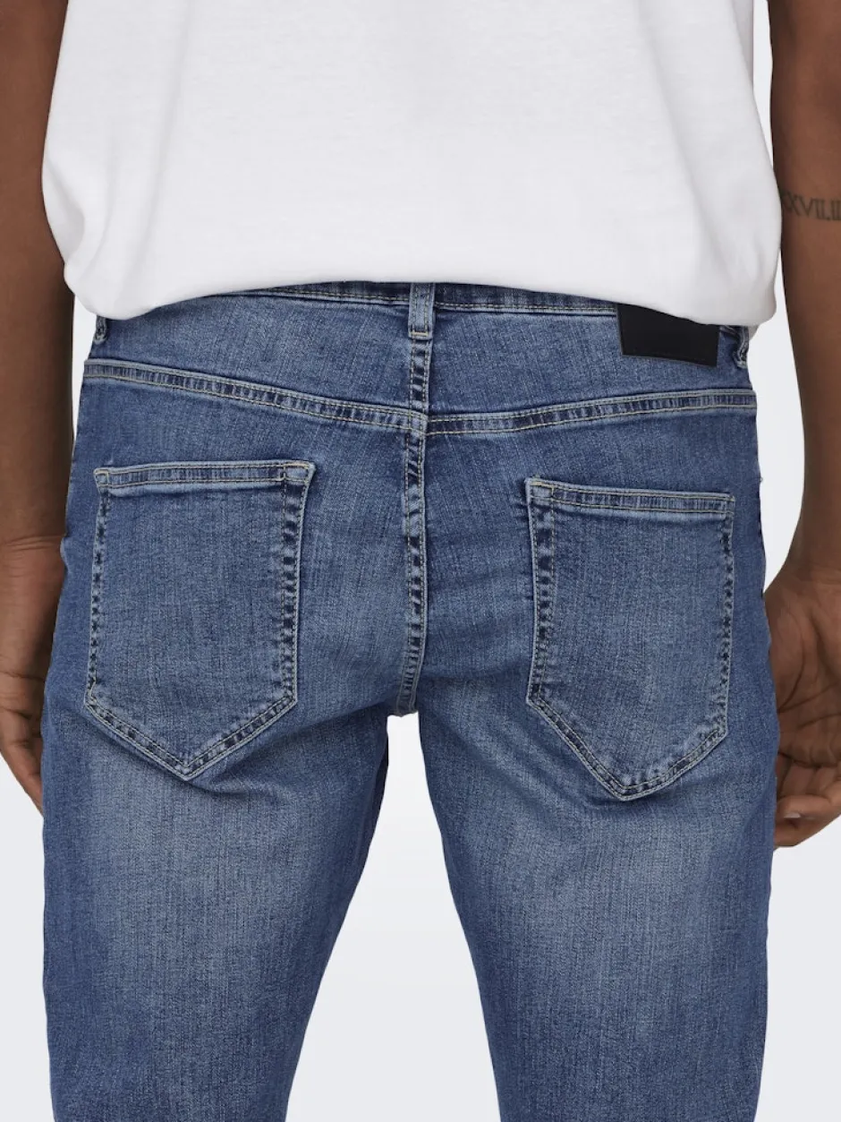 miesten farkut ONSWEFT REG. MB 6755 DNM NOOS H,>Only and Sons Hot