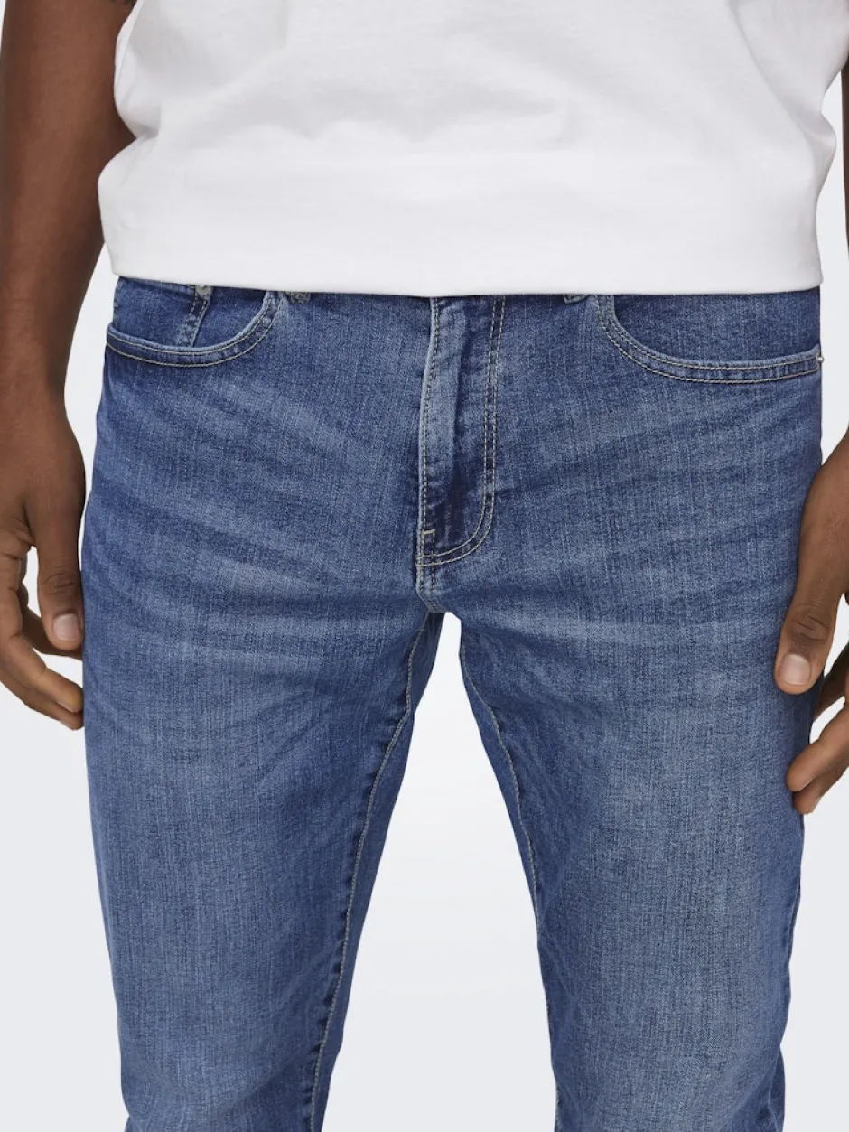 miesten farkut ONSWEFT REG. MB 6755 DNM NOOS H,>Only and Sons Hot