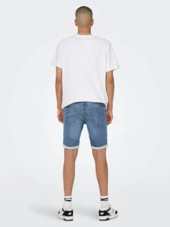 miesten farkkushortsit>Only and Sons