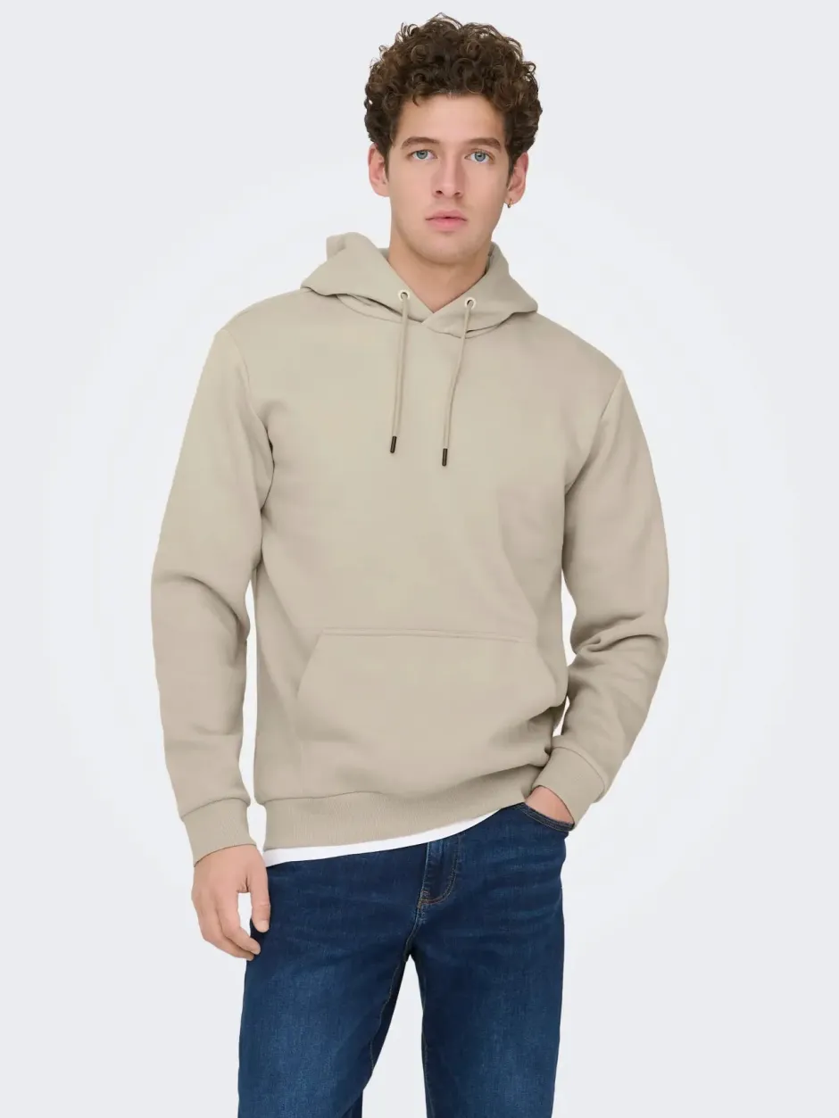 miesten huppari ONSCERES Hoodie Sweat,>Only and Sons Hot