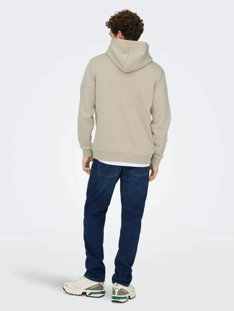 miesten huppari ONSCERES Hoodie Sweat,>Only and Sons Hot