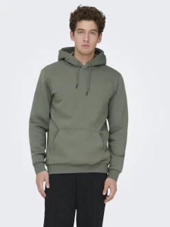 miesten huppari ONSCERES Hoodie Sweat,>Only and Sons Hot