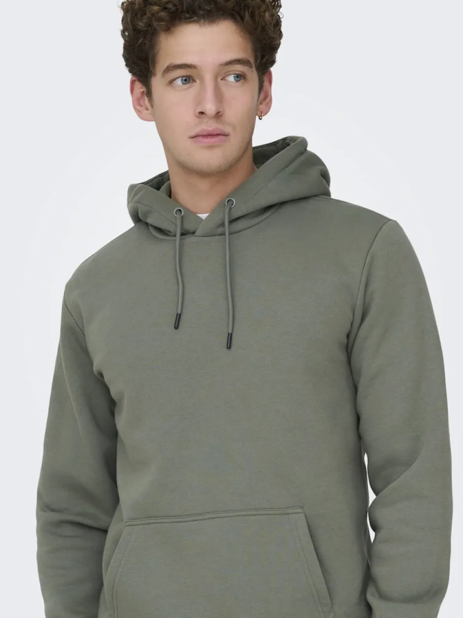 miesten huppari ONSCERES Hoodie Sweat,>Only and Sons Hot