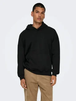 miesten huppari, TURNER LIFE VTG HOODIE SWEAT>Only and Sons Online