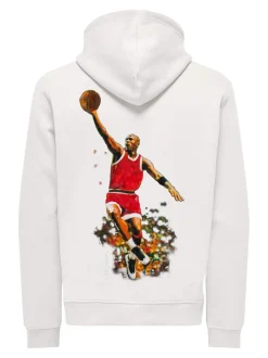 miesten huppari, JORDAN REG HOODIE>Only and Sons Clearance
