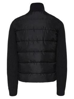 miesten hybriditakki ONSMANE LIFE MIXED JACKET OTW, musta>Only and Sons Clearance