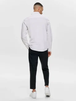 Miesten Kauluspaita CAIDEN PELLAVA>Only and Sons