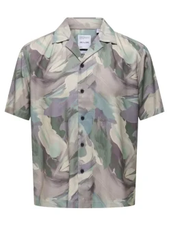 miesten kauluspaita, DASH LIFE REG DIG AOP>Only and Sons