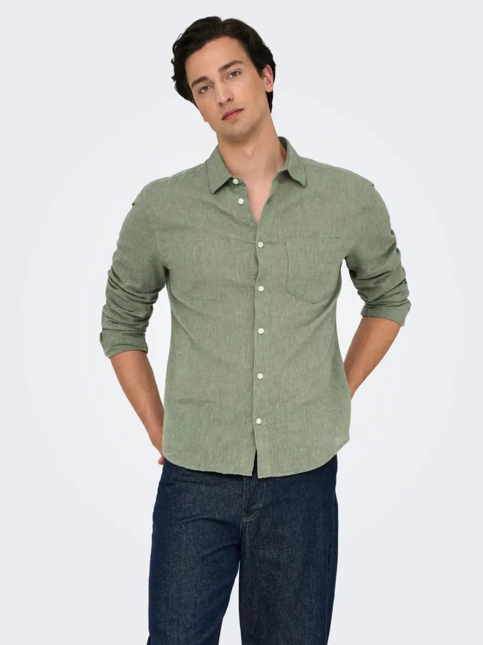 miesten kauluspaita, CAIDEN LIFE REG>Only and Sons Best