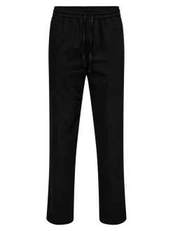 miesten kesähousut, SINUS LOOSE LIN PANT><noscript><img width=