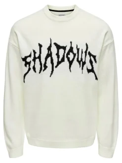 miesten neule, RANDY LIFE JAQ CREW NECK>Only and Sons Hot