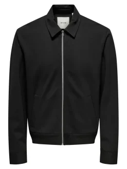miesten paitatakki, ONSJAKES 0339 REG ZIP STRETCH OVERSHIRT>Only and Sons Discount