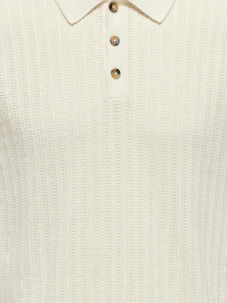 miesten paita ONSMOON REG 12 SS Polo Knit,>Only and Sons