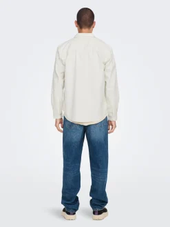 Miesten Paita, ALP RELAXED WASH CORD NOS>Only and Sons Discount