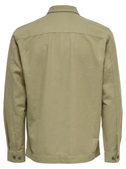 Miesten Pellava Paitatakki, Kenneth Overshirt><noscript><img width=