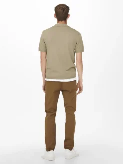 miesten pikeepaita, WYLER LIFE POLO KNIT>Only and Sons New