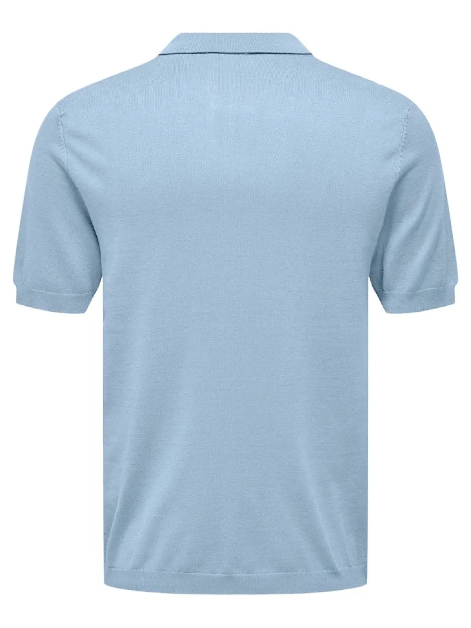 miesten pikeepaita, WYLER LIFE POLO KNIT>Only and Sons Sale