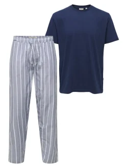 miesten pyjamasetti ONSBILLIE PANT LOUNGE GIFTBOX,>Only and Sons Discount