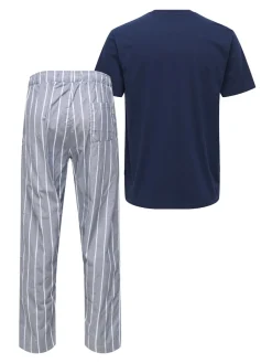 miesten pyjamasetti ONSBILLIE PANT LOUNGE GIFTBOX,><noscript><img width=