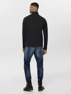miesten roll neck ONSMICHAN LS ROLLNECK, musta><noscript><img width=