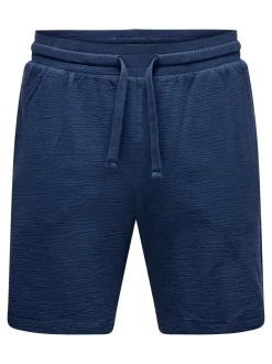 miesten shortsit, K KIAN REG SEERSUCKER SHORTS>Only and Sons