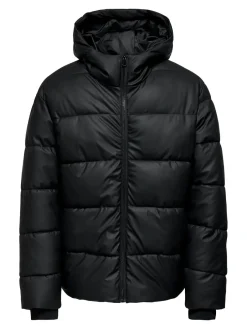 miesten takit ONSMICHAEL WATER REP. PUFFER OTW, musta>Only and Sons Discount