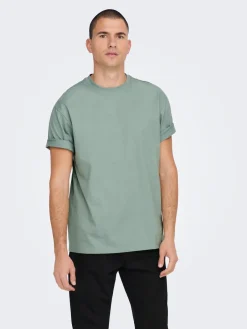 , Miesten T-Paita, Onsfred Rls Ss Tee Noos>Only and Sons Sale
