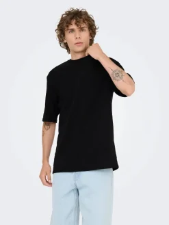 miesten t-paita, GIVO REG 12 SS CREW KNIT><noscript><img width=