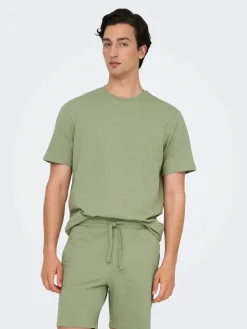 miesten t-paita, K KIAN REG SEERSUCKER SS TEE>Only and Sons Discount