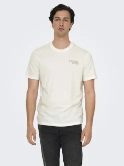 miesten t-paita, CHRIS LIFE REG SS TEE>Only and Sons Discount