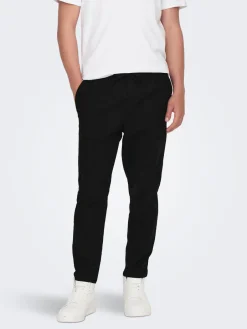 pellavahousut, LINUS CROP>Only and Sons New