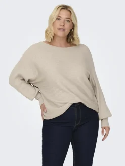 naisten neule, CARNEW ADALINE L/S PULLOVER KNT>Only Carmakoma Sale