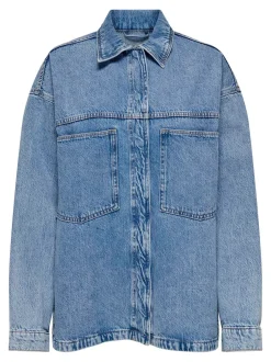 Naisten Farkkupaita, ONLEMMIE L/S SHIRT MB DNM AZ NOOS Indigo><noscript><img width=