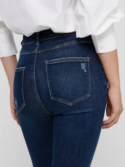 , Naisten Farkut, Mila Life Hw Sk Ank Bj374 Noos Indigo><noscript><img width=