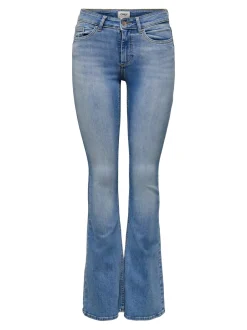 naisten farkut ONLBLUSH MID FLARED DNM TAI467 NOOS, indigo><noscript><img width=