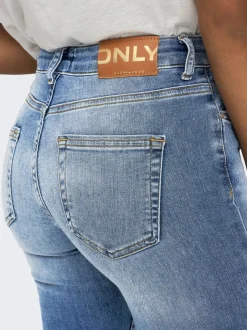 naisten farkut ONLBLUSH MID FLARED DNM TAI467 NOOS, indigo><noscript><img width=