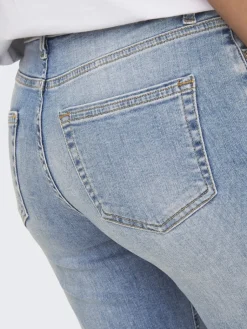 naisten farkut ONLBLUSH MID STRAIGHT DNM TAI467 NOOS, vaaleansininen><noscript><img width=