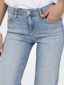 naisten farkut ONLBLUSH MID STRAIGHT DNM TAI467 NOOS, vaaleansininen><noscript><img width=