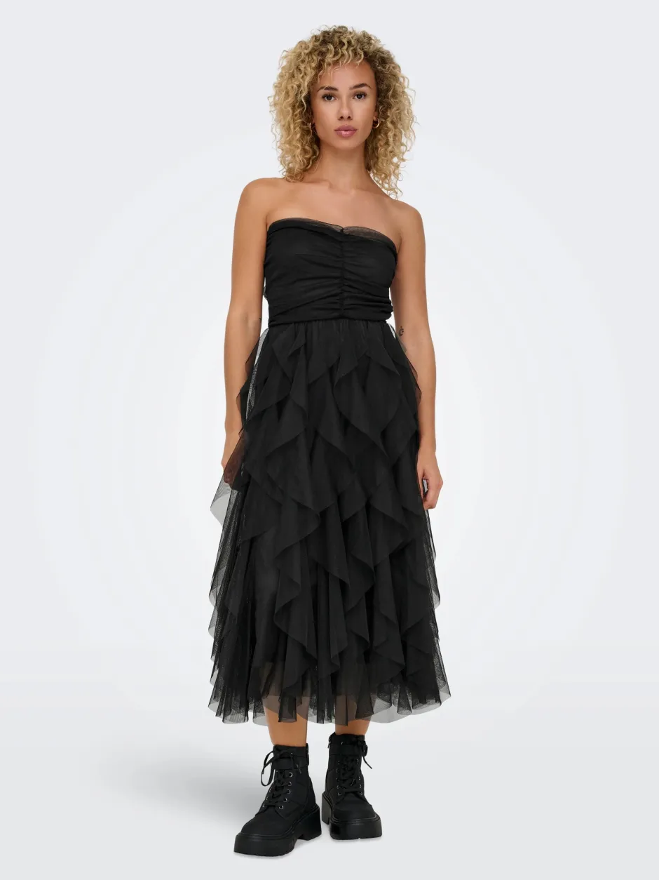 naisten mekko, ONLSKY SL LONG DRESS>Only