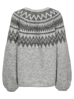 naisten neulepusero ONLREYKJA LS O-NECK KNT,>Only Hot