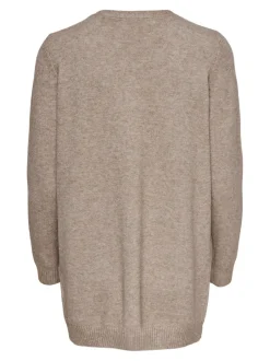 Naisten Neuletakki, Lesly Ls Open Cardigan><noscript><img width=