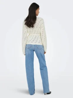 naisten neuletakki ONLELKE LIFE LS CARDIGAN CC KNT,>Only Clearance