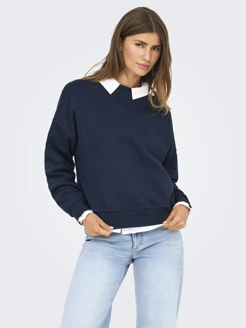 naisten svetari, ONLDAZE LS CREW NECK>Only Hot