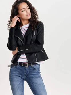 Naisten Takki, Gemma Faux Leather>Only Outlet