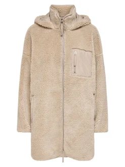 Naisten Teddytakki ONLSASCHA SHERPA JACKET CC OTW><noscript><img width=