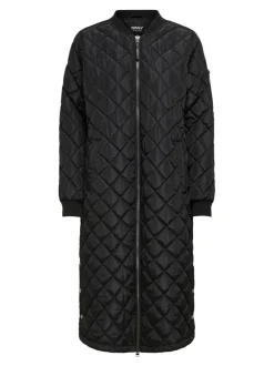Naisten Tikkitakki ONLJESSICA X-LONG QUILTED COAT NOOS><noscript><img width=