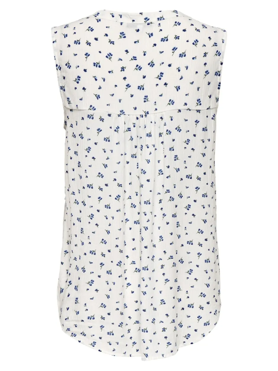 naisten toppi, ONLJETTE AOP LIFE S/L TOP WVN>Only Best