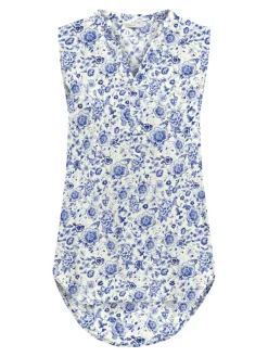 naisten toppi, ONLJETTE AOP LIFE S/L TOP WVN>Only Outlet